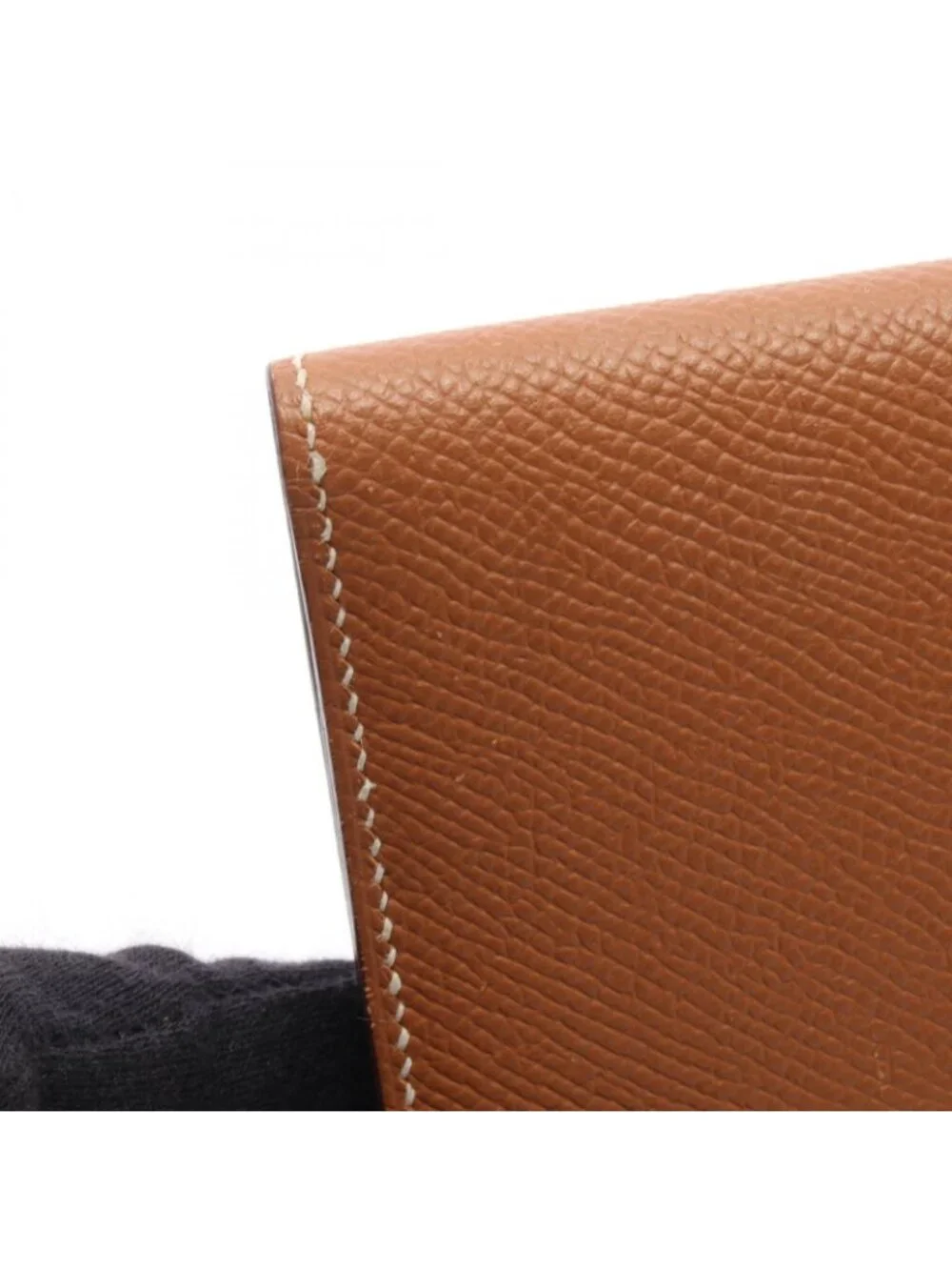 Hermes Bifold Wallet Bearn Souffle Gold Leather Calf